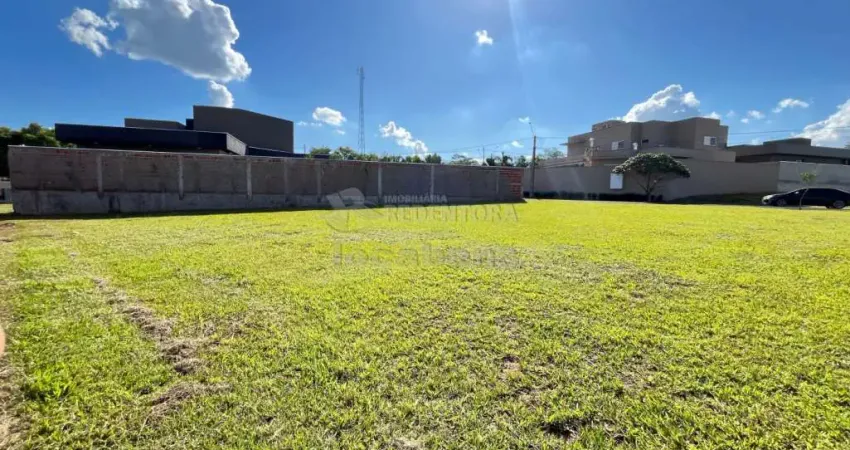 Terreno em condomínio fechado à venda no Parque Residencial Buona Vita, São José do Rio Preto 