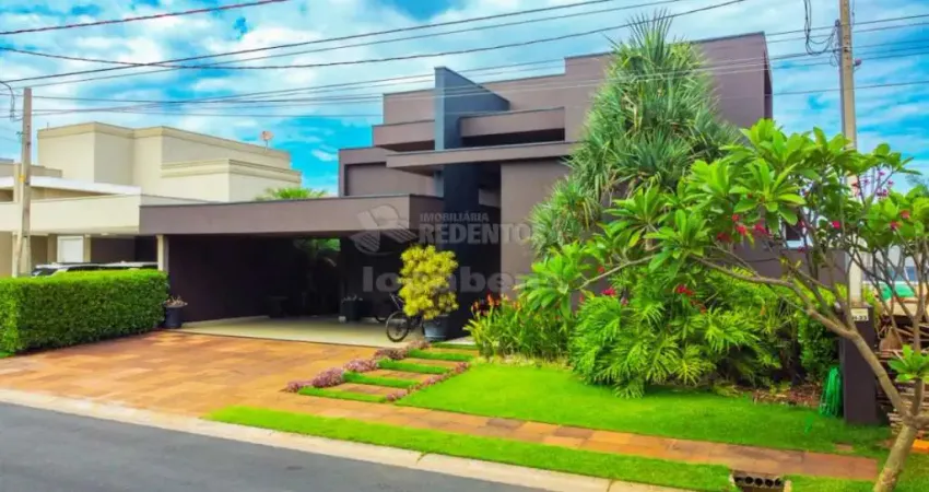 Casa em condomínio fechado com 4 quartos à venda no Parque Residencial Damha V, São José do Rio Preto