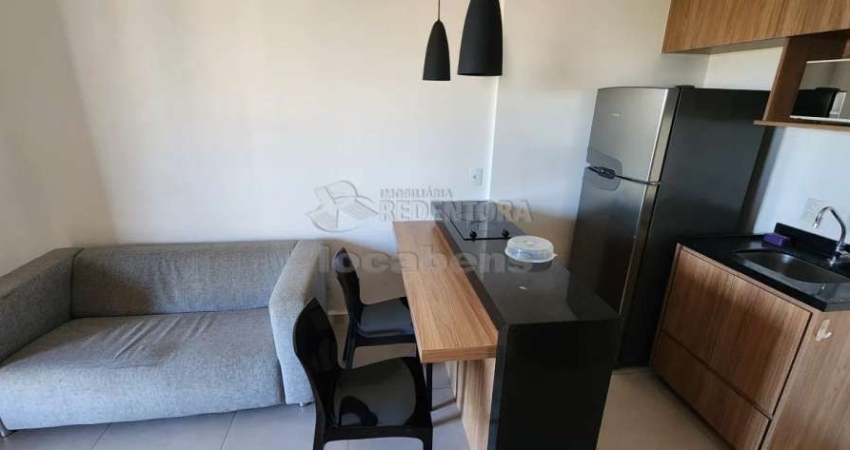 Jardim Tarraf III / Duo Jk - Apartamento de 01 dormitório com armário embutido