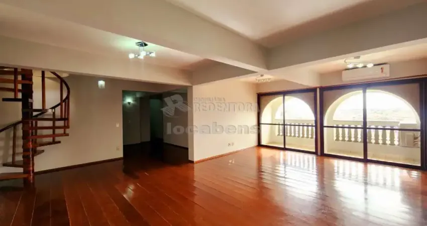 Cobertura no Centro de Rio Preto com 4 dormitórios