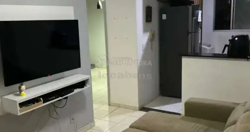 Apartamento mobiliado com 2 dormitórios - condomínio rio ebro