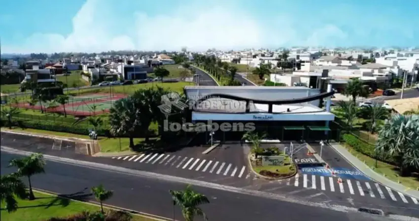 Terreno em condomínio fechado à venda no Loteamento Recanto do Lago, São José do Rio Preto 