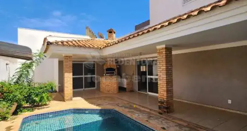 Casa em condomínio fechado com 4 quartos à venda no Parque Residencial Damha III, São José do Rio Preto 