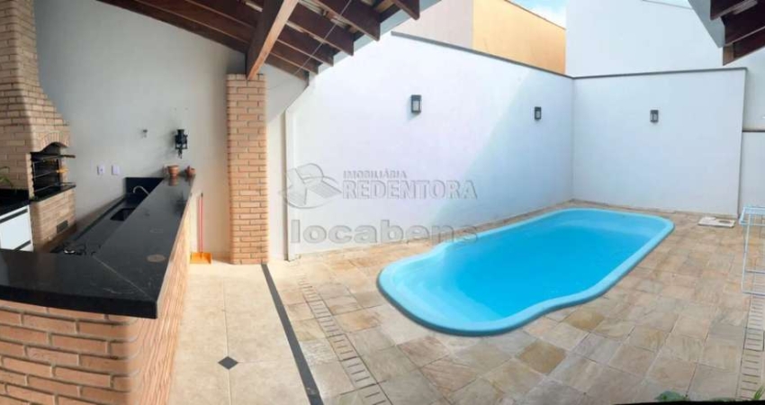 Cedral - Sobrado com 3 dormitórios, com suite, varanda com churrasqueira, piscina - construção de 225 m²