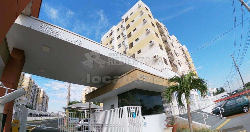 Apartamento com 2 dormitórios e 1 vaga de garagem no Jardim Bosque das vivendas.