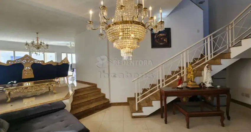 Parque Residencial Damha 1, Sobrado de 04 dormitórios tipo apartamento, área gourmet com piscina.