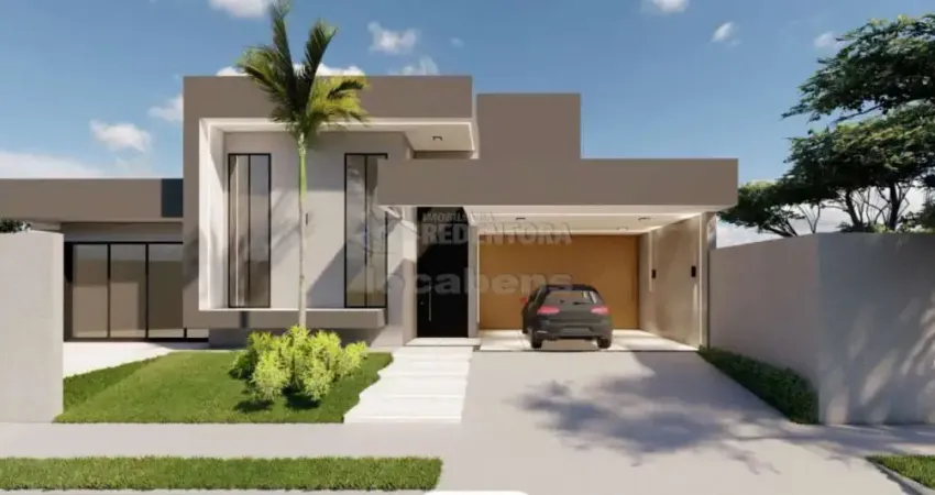 Linda casa em fase de acabamento em miravista (mirassol-sp)