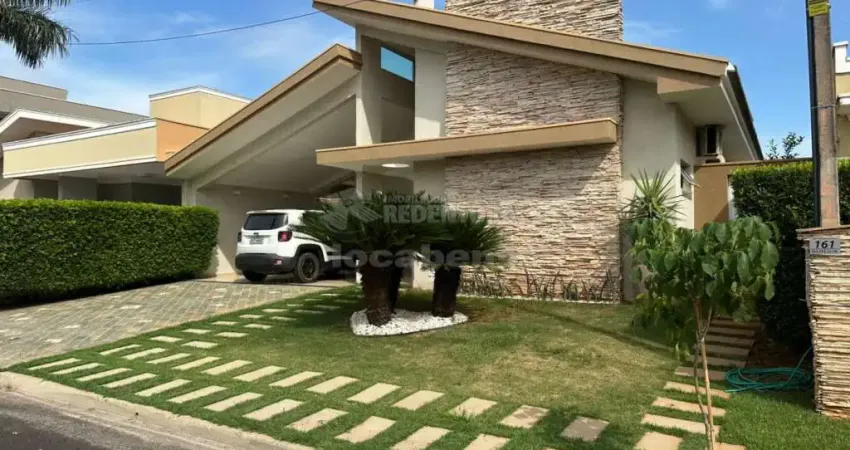 Casa em condomínio fechado com 3 quartos para alugar no Parque Residencial Damha III, São José do Rio Preto 