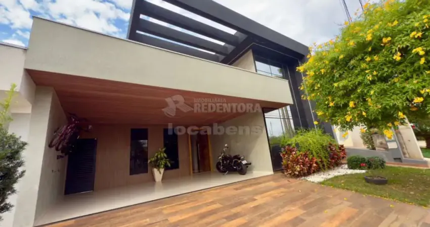 Casa em condomínio fechado com 3 quartos à venda na Avenida Belvedere, 900, Village Damha Rio Preto II, São José do Rio Preto