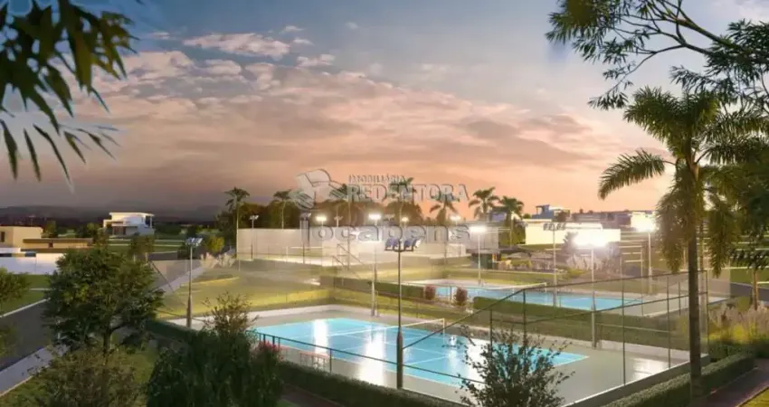 Terreno em condomínio fechado à venda na Quinta do Lago - Lac Léman, São José do Rio Preto 