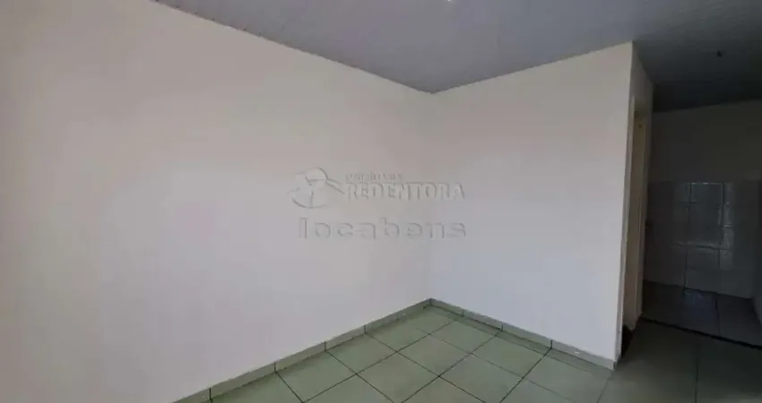 Casa para locação no parque residencial nova esperança com 2 dormitórios e área de serviço.