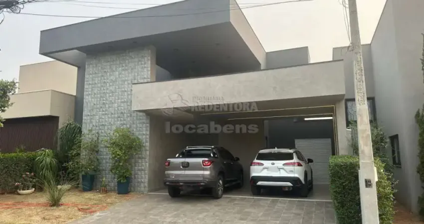 Casa em condomínio fechado com 3 quartos à venda no Condomínio Vilage La Montagne, São José do Rio Preto 