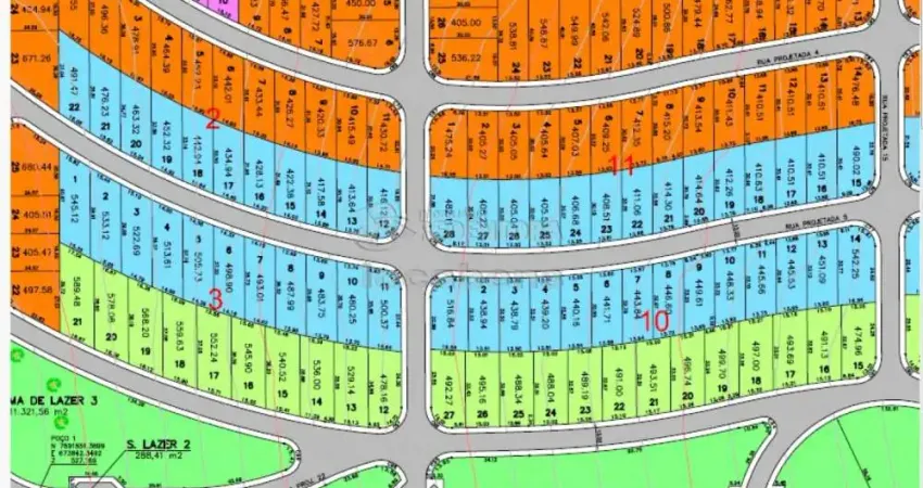 Terreno em condomínio fechado à venda no Parque Residencial Buona Vita, São José do Rio Preto 
