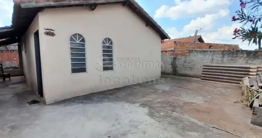 Casa com 2 quartos para alugar no Conjunto Habitacional CAIC, São José do Rio Preto 