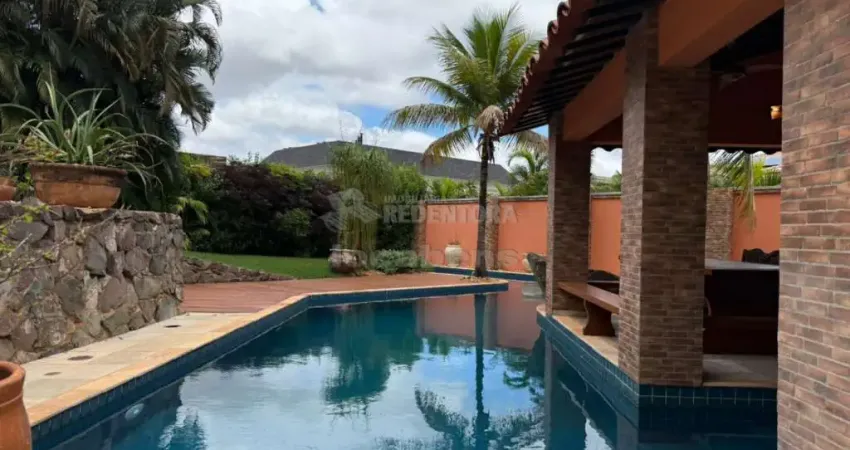 Casa em condomínio fechado com 4 quartos à venda no Parque Residencial Damha, São José do Rio Preto