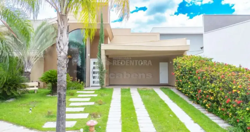 Casa em condomínio fechado com 3 quartos à venda no Residencial Gaivota I, São José do Rio Preto