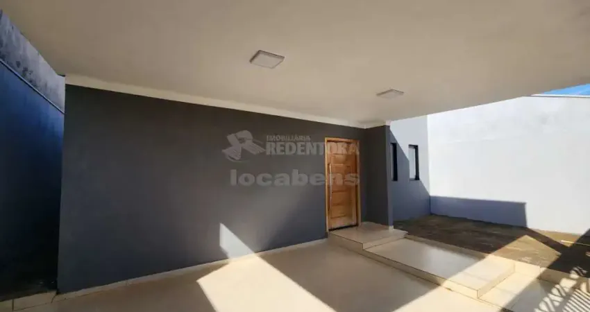Casa residencial padrão para locação ou venda com 2 dormitórios no bairro residencial luz da esperança