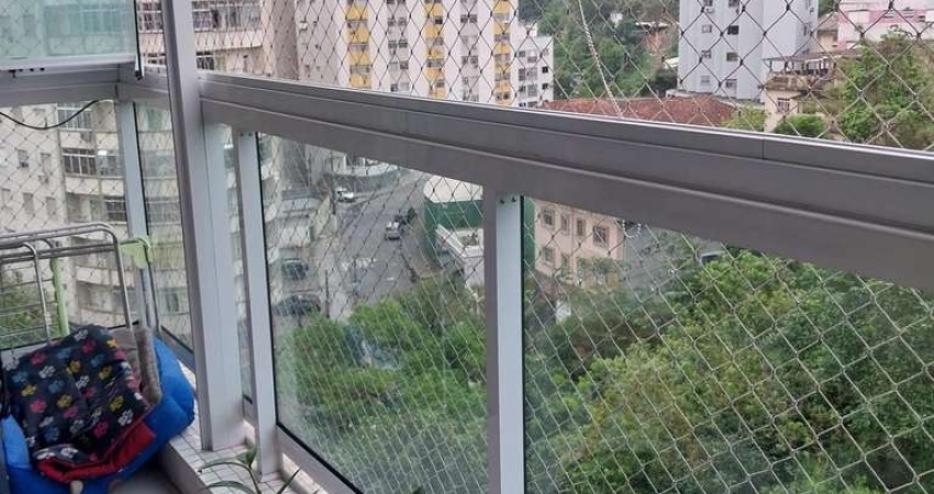 Apartamento em frente a praia com lazer e vaga demarcada