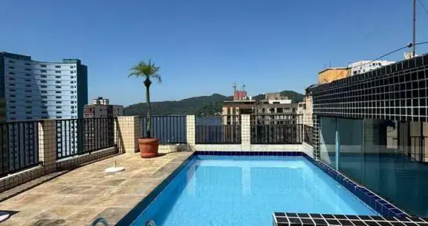 Apartamento à venda no Centro de São Vicente, 83m², 2 dormitórios (1 suíte), por R$530.000. Confira!