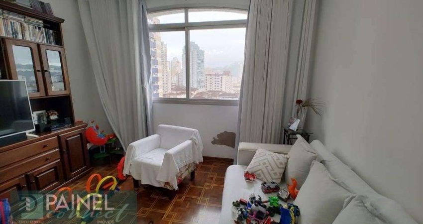 Venda de Apartamento em Gonzaga, Santos - 3 Dormitórios, R$855k