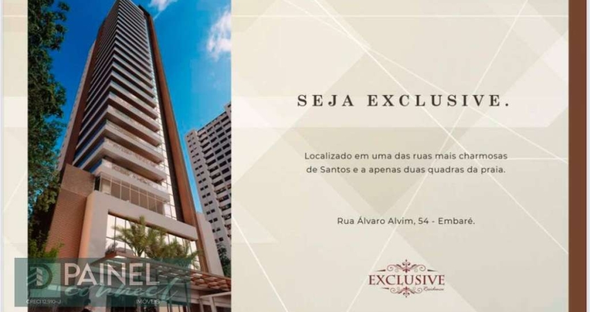 Luxuoso Apartamento em Embaré, Santos - 244m², 3 Suítes