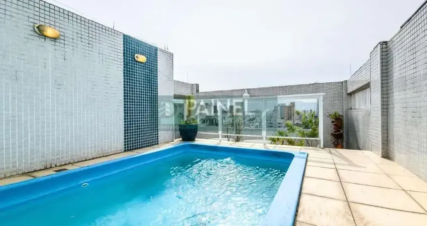 Cobertura à venda no Embaré Santos, 3 dorms, 255m², R$1,9 mi