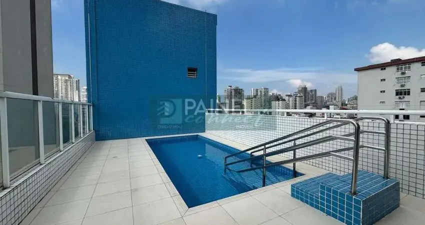 Apartamento à Venda no Boqueirão Santos, 3 Dorms, 82m², R$565mil