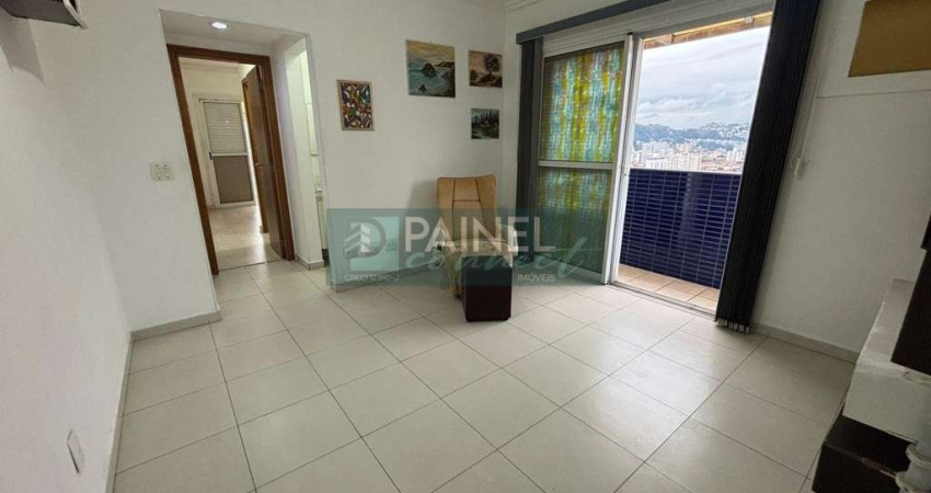 Apartamento 1 Dormitório com Suíte no Gonzaga, Santos à Venda