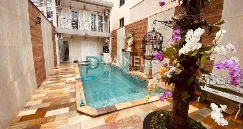 Casa residencial alto padrão, 4 suítes, dependência de empregada completa, escritório, churrasqueira, piscina e 2 vagas.