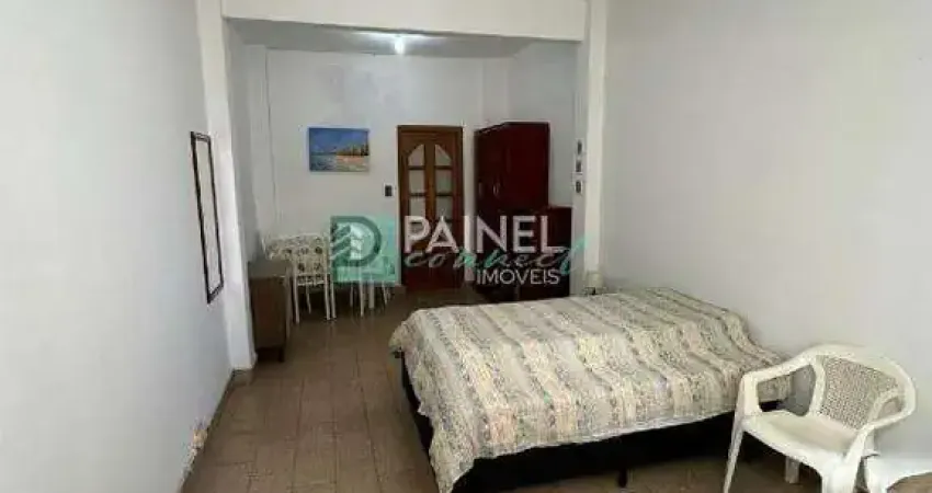 Apartamento junto praia do boqueirão, santos – 40 m², 1 vaga, aceita permuta