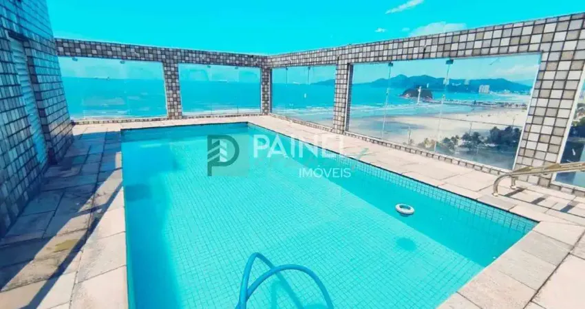 Venda – cobertura frente em santos (pompéia) | 380 m², 4 quartos, 5 vagas, 2 varandas