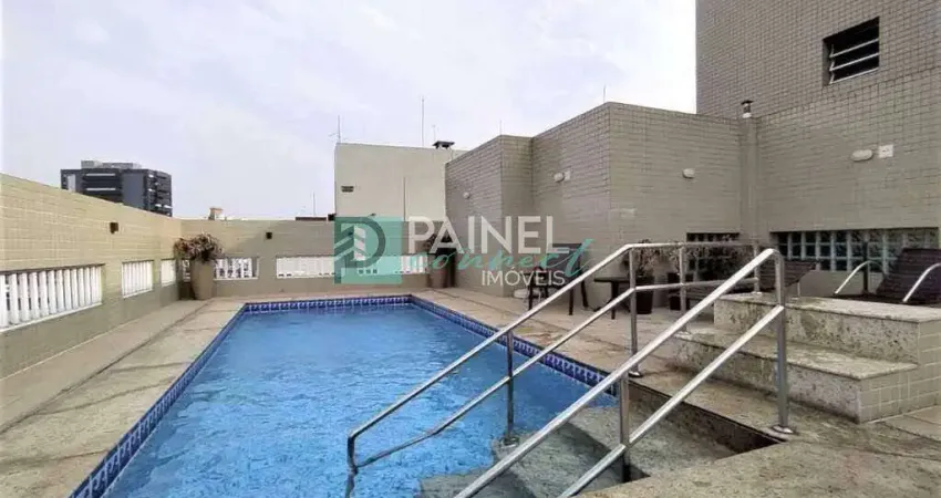 Apartamento à venda | 2 dorms (1 suíte) | 70 m² | varanda | 1 vaga | vila mathias – santos/sp