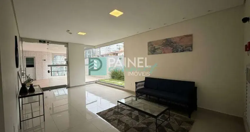 Apartamento 1 quarto frente à guilhermina, praia grande – financia