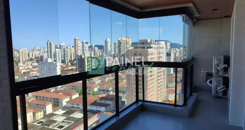 Apartamento à venda, 1 quarto, 1 suíte, 1 vaga, boqueirão - santos/sp