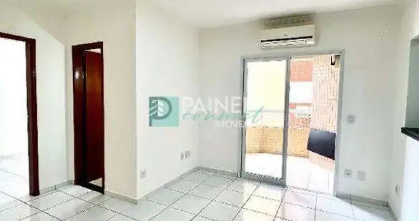 Apartamento residencial 1 dormitório com varanda gourmet em guilhermina, praia grande