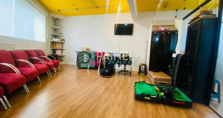 Sala comercial para alugar em santos (estuário) - 45 m² com infraestrutura completa