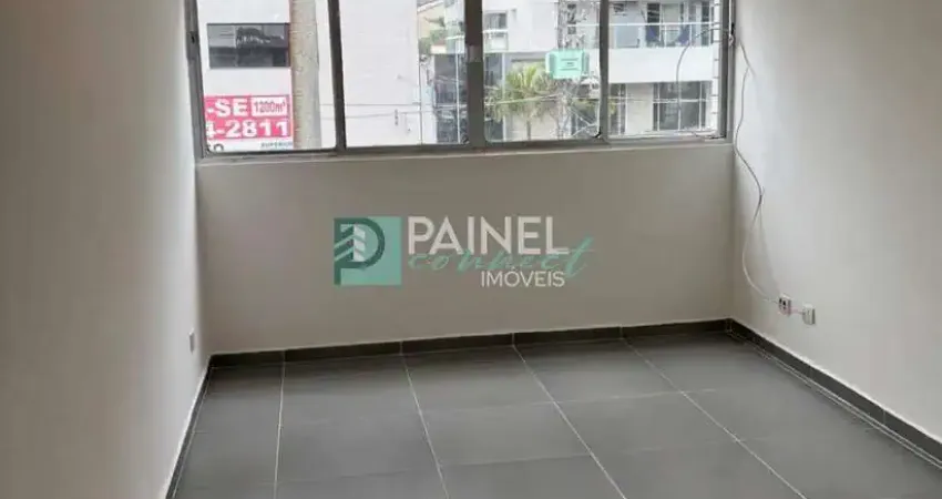 Apartamento para aluguel, 2 quartos, 1 vaga, vila mathias - santos/sp