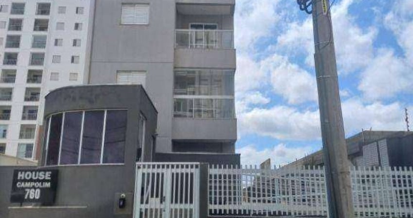 Apartamento com 2 dormitórios para alugar, 50 m² por R$ 2.400,20/mês - Edifício House Campolim - Sorocaba/SP