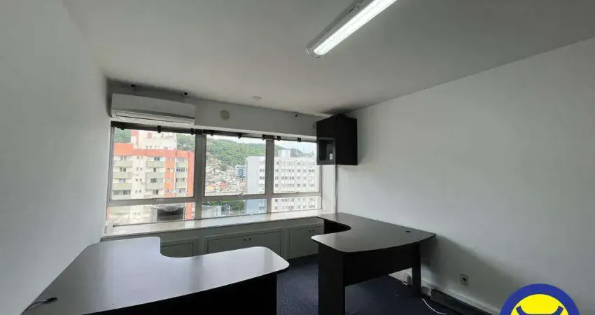Sala comercial para locação no bairro centro – 40 m², 1 ambiente, 1 banheiro