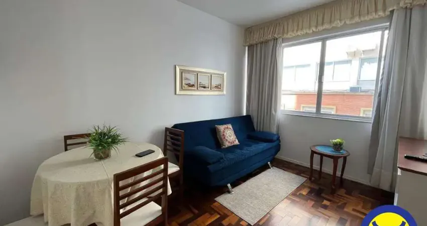 Apartamento mobiliado para locação no Centro - 1 quarto, 1 banheiro