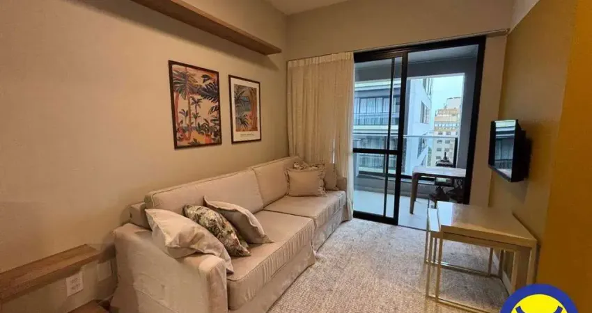 Apartamento Mobiliado com 02 dormitórios no Centro
