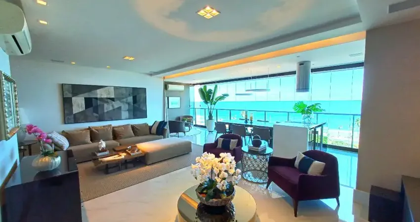 D'Azur - Odebrecht • VISTA MAR PERMANENTE• 242 m² - 4 Suítes - sendo uma master com closet -Varanda