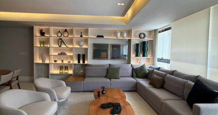Apartamento para venda no Alto do Parque • 133 m² Mobiliado • Móveis Home Desing e Jader Almeida • 2 vagas