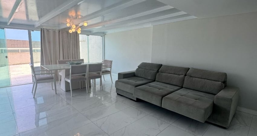 Pituba Privilege - VISTA MAR - Mobiliado - 2/4 - 1 suíte - Varandão - 163 m² - Nascente - 2 vagas