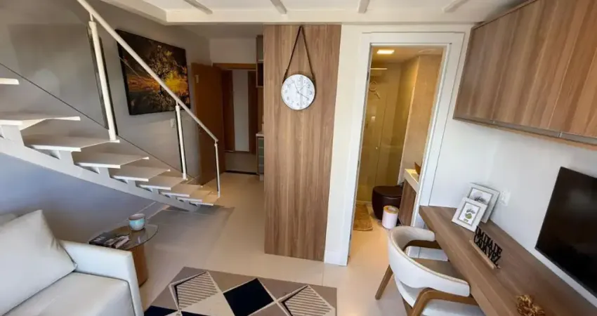 UNIQUE LIVE ( PORTEIRA FECHADA ) - Studio à venda - 32 m² - Aconchegante -  Mezanino - 1 vaga