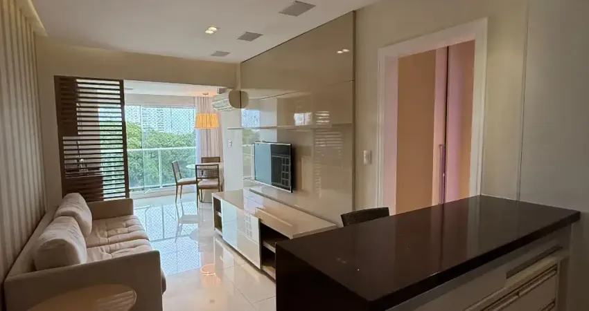 Horto Florestal - Apartamento à Venda - 1/4 e sala - MOBILIADO - 47 m² - Nascente total - 1 vaga