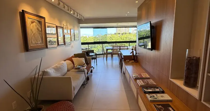 Alphaville - Apartamento MOBILIADO para Aluguel - 2/4 - 1 suíte com closet - 90 m² - fechamento reiki - 2 vaga