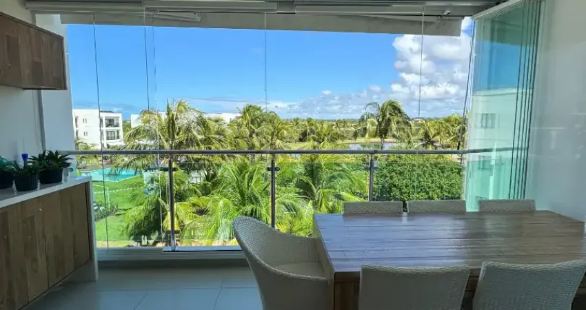 Ibero star - praia do forte | 2/4 - 1 suíte - 86 m² - vista privilegiada mar e lagoa - 2 vagas