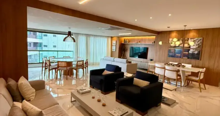 Horto florestal | apartamento impecável | mobiliado | 152,36 m² | 3 suítes | varanda | 3 vagas