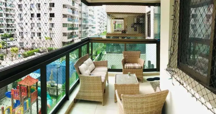 Recreio dos bandeirantes | apartamento 3 quartos, sendo 1 suite